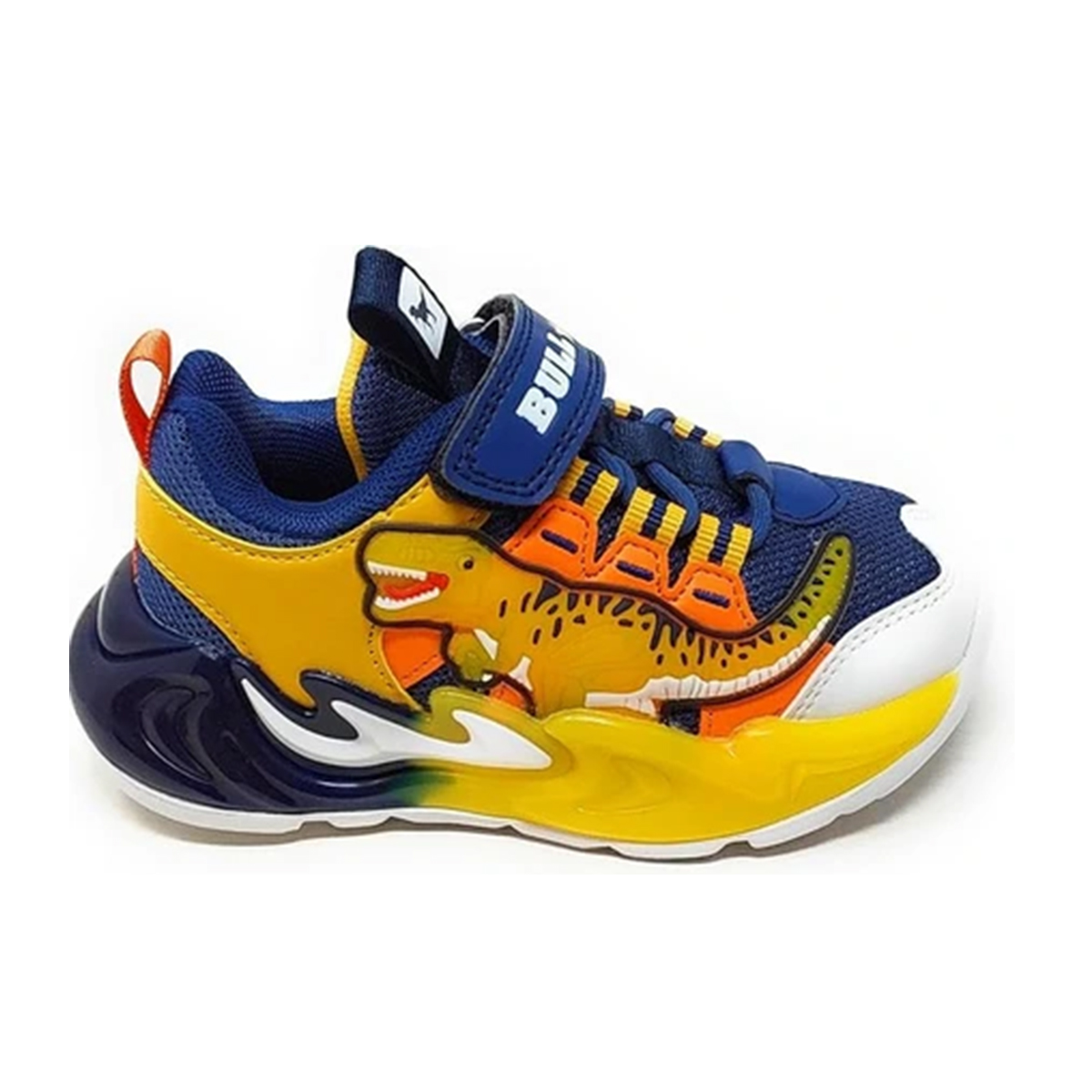 Bull Boys Παιδικά Sneakers Jurassic Rex Scarpa με φωτάκια DNAL5118-BLGI