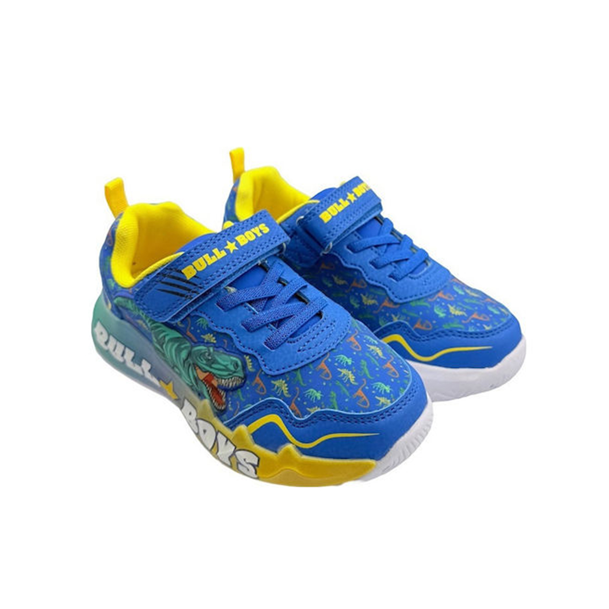 Bull Boys Παιδικά Sneakers Δεινόσαυροι με φωτάκια DNAL5144-RY01 - Image 2