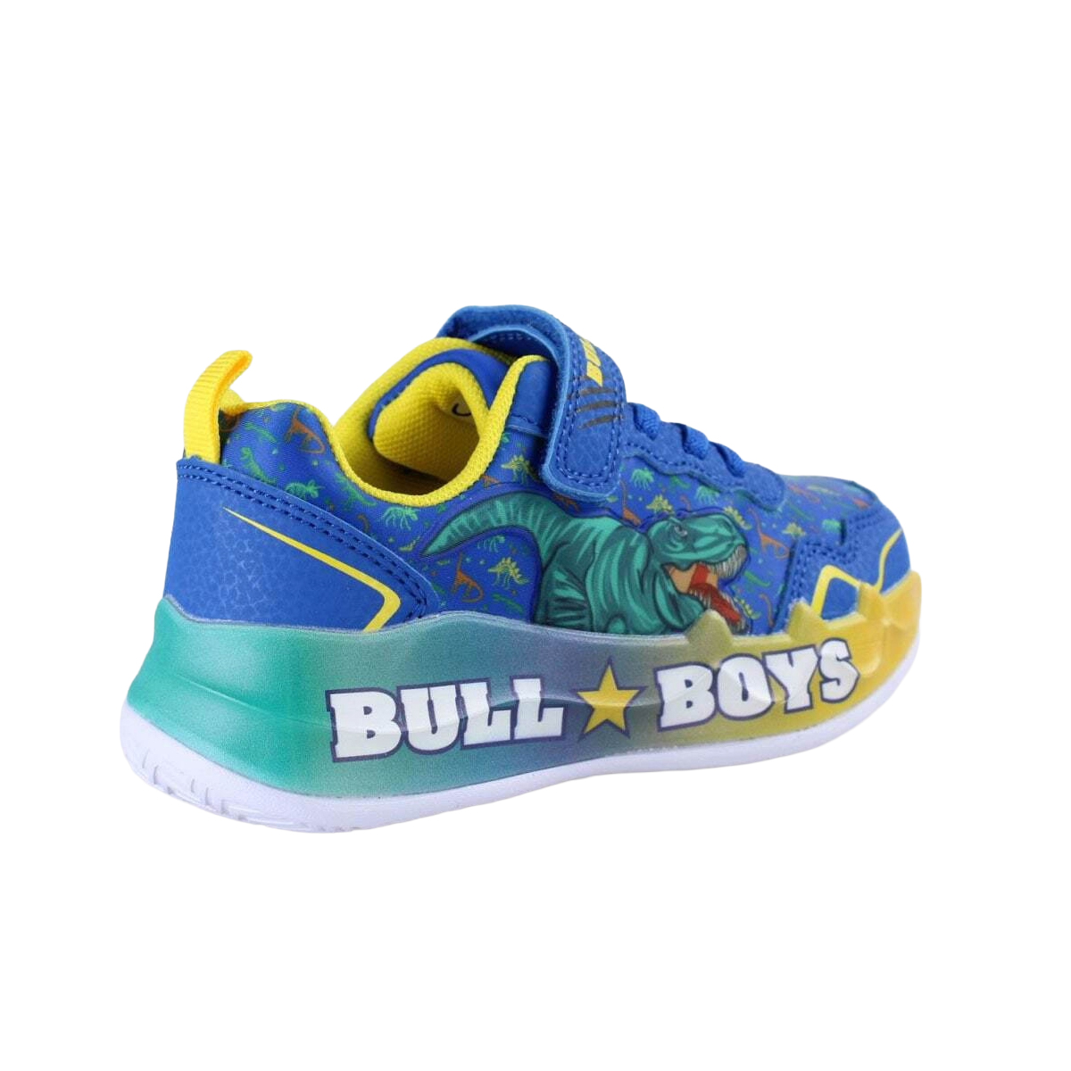 Bull Boys Παιδικά Sneakers Δεινόσαυροι με φωτάκια DNAL5144-RY01 - Image 3