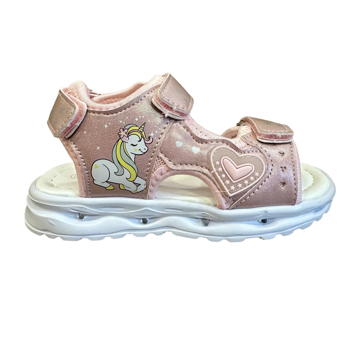 New8teen Παιδικό Πέδιλο Unicorn B0041840 με Led Φωτάκια