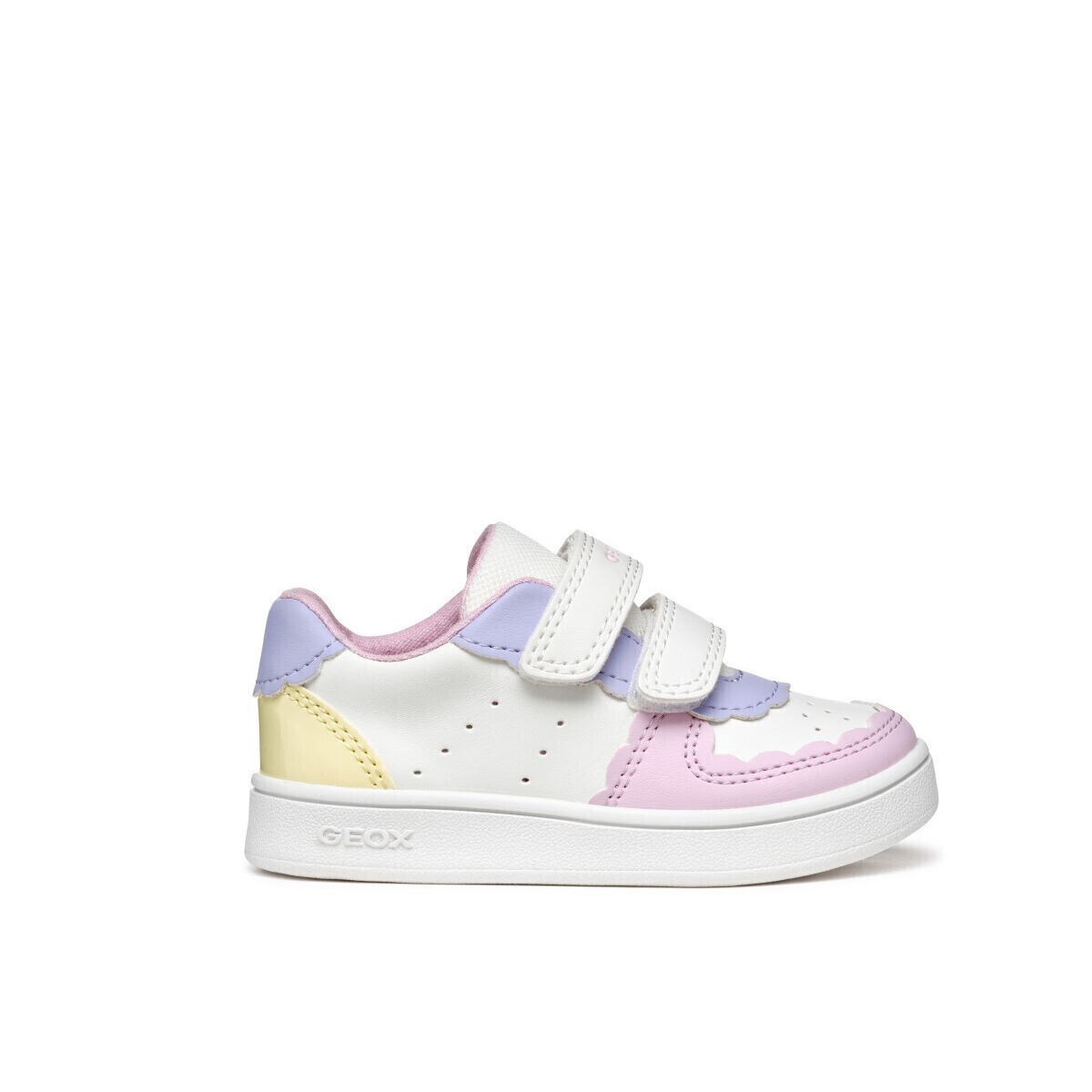 Geox Sneakers B Eclyper A. White/Lt Yellow B555MA 000BC C1372